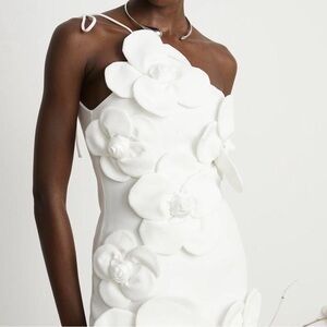 Floral One Shoulder Mini Dress